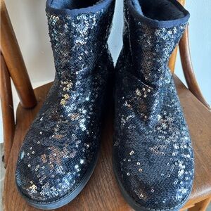 Sparkling Sequin Boots
